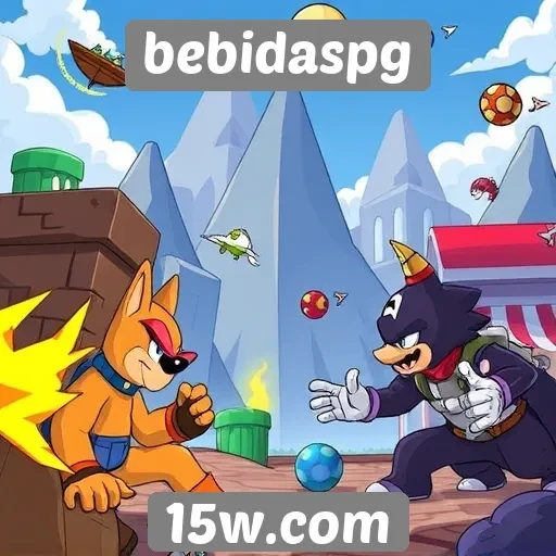 Comparativo de jogos clássicos e novos no bebidaspg