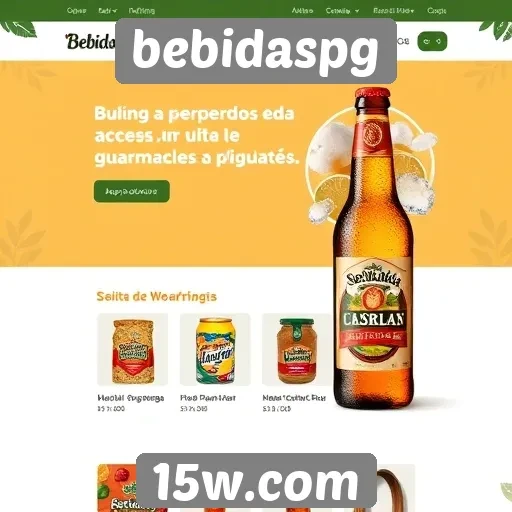 Explorando a experiência de usuário no site bebidaspg